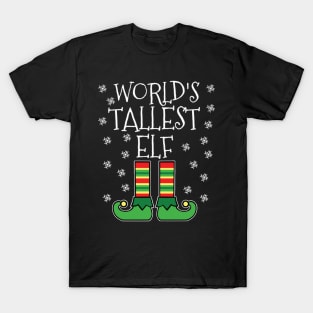 World'S Tallest Elf Family T-Shirt